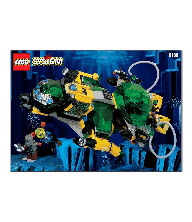 LEGO - Hydro Search Sub (Vintage jaren ’90 instructie)-Instructieboek - | N