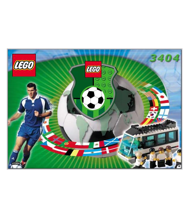 LEGO - Zwarte bus (Vintage jaren 2000 instructie)-Instructieboek - | N