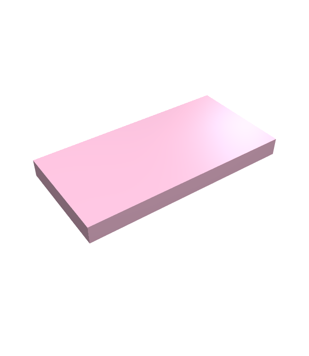LEGO - Tegel 2 x 4 - Bright Pink | N