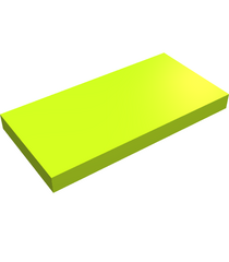 LEGO - Tegel 2 x 4 - Lime | N - Thumbnail