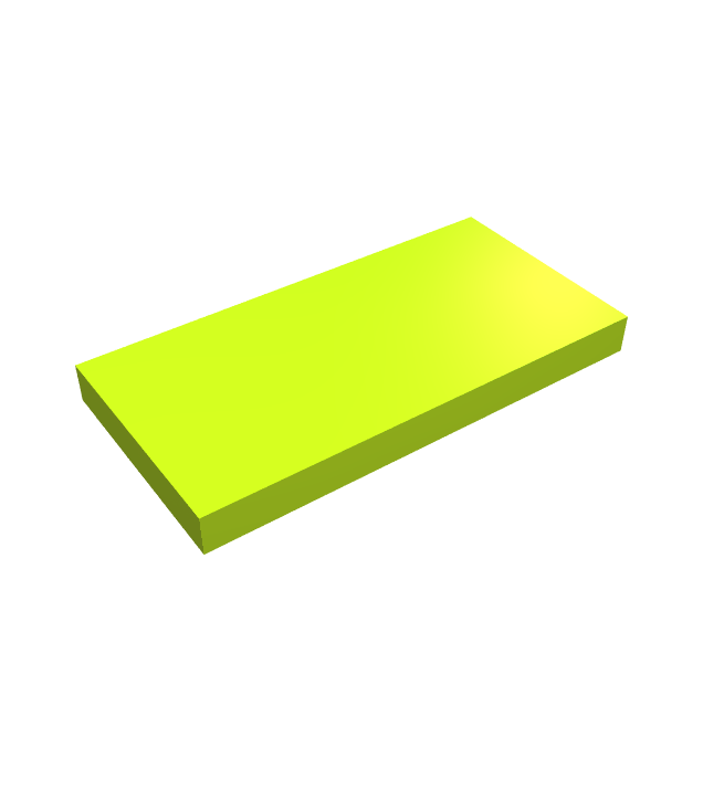 LEGO - Tegel 2 x 4 - Lime | N