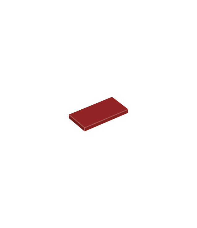 LEGO - Tegel 2 x 4 - Dark Red | N