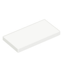 LEGO - Tegel 2 x 4 - White | N - Thumbnail