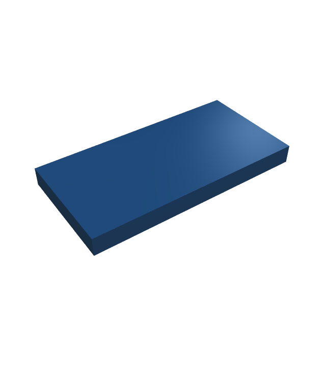 LEGO - Tegel 2 x 4 - Dark Blue | N