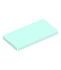 LEGO - Tegel 2 x 4 - Light Aqua | N - Thumbnail