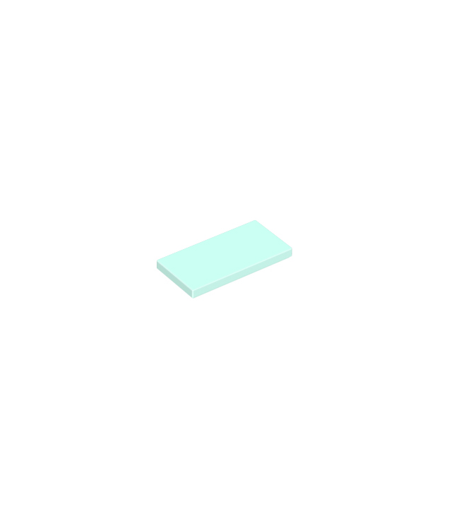 LEGO - Tegel 2 x 4 - Light Aqua | N