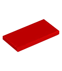 LEGO - Tegel 2 x 4 - Red | N - Thumbnail