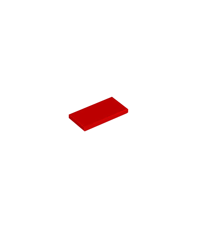 LEGO - Tegel 2 x 4 - Red | N