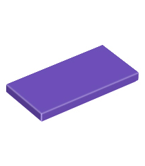 LEGO - Tegel 2 x 4 - Dark Purple | N - Thumbnail