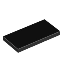 LEGO - Tegel 2 x 4 - Black | N - Thumbnail