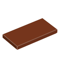 LEGO - Tegel 2 x 4 - Reddish Brown | N - Thumbnail