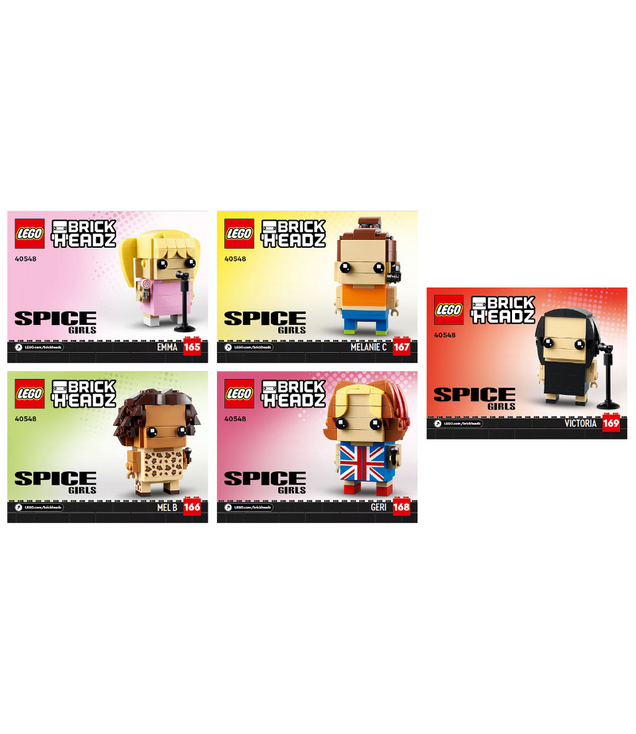 LEGO - Spice Girls eerbetoon-Instructieboek - | N