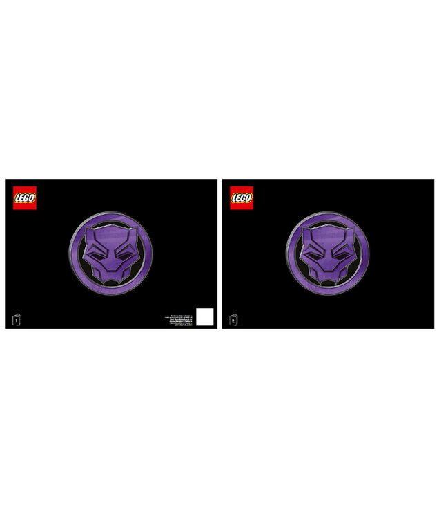 LEGO - Black Panther-Instructieboek - | N
