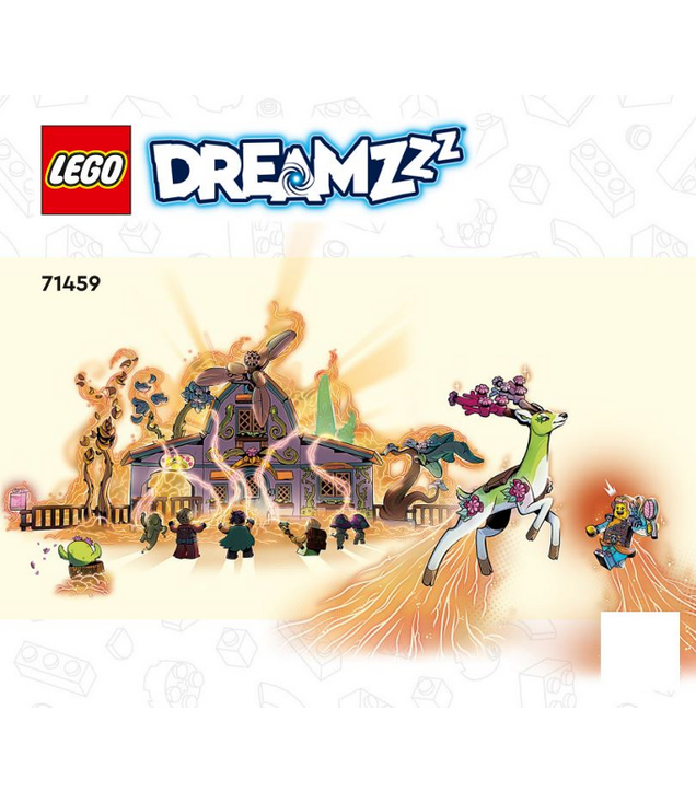 LEGO - Stal van droomwezens-Instructieboek - | N
