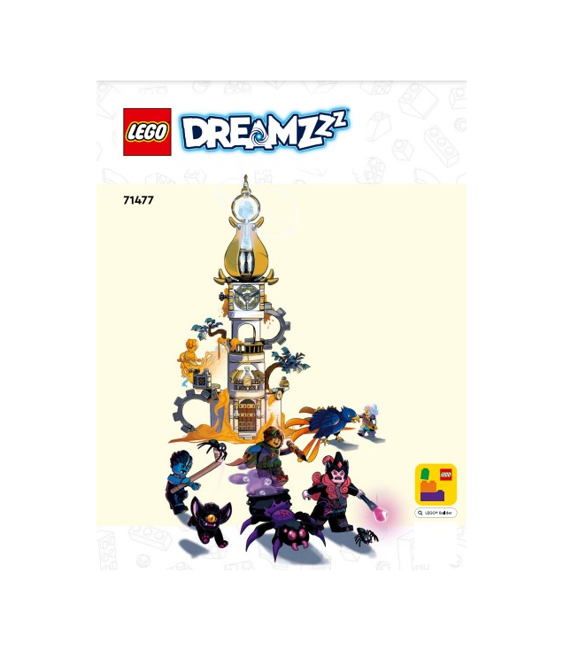 LEGO - De Toren van de Zandman-Instructieboek - | N