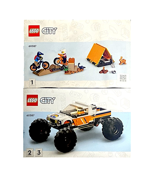 LEGO - 4x4 terreinavonturen-Instructieboek - | N