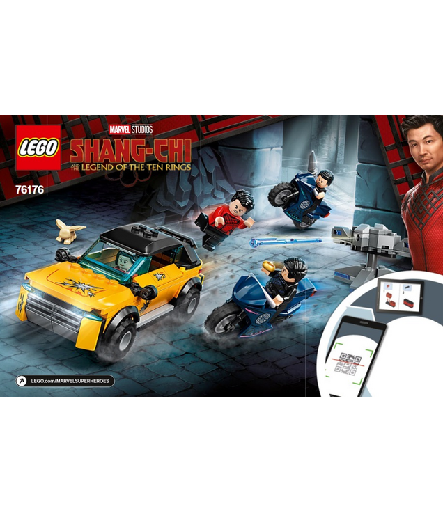 LEGO - Ontsnapping aan de Tien Ringen-Instructieboek - | N