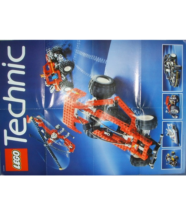 LEGO - Technic poster 1994 (992183/992283-EU) (Vintage jaren ’90 poster) - | N