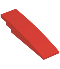 LEGO - Helling, gebogen 8 x 2 - Red | N - Thumbnail