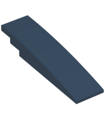 LEGO - Helling, gebogen 8 x 2 - Dark Blue | N - Thumbnail