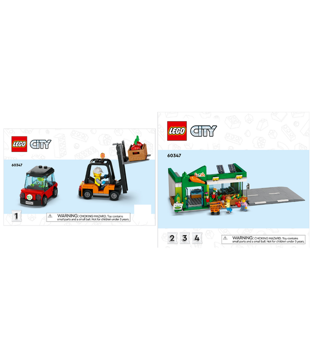 LEGO - Supermarkt-Instructieboek - | N