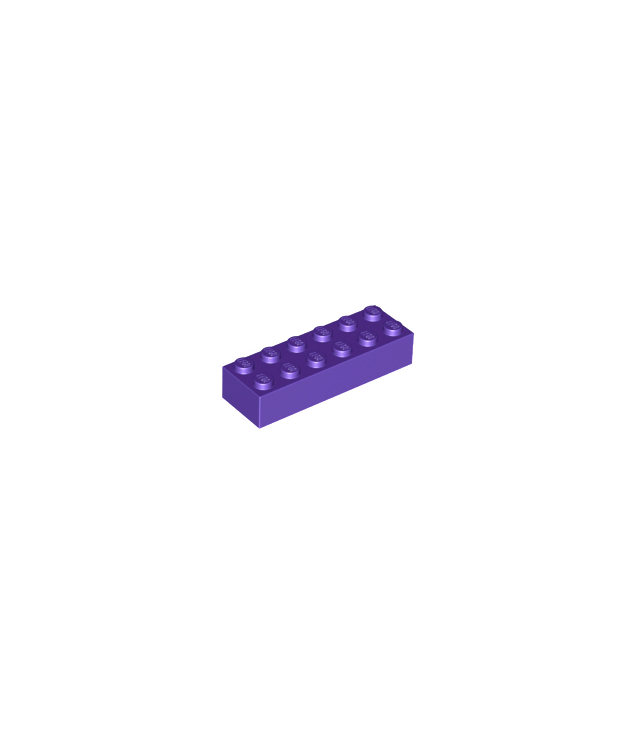 LEGO - Steen 2 x 6 - Dark Purple | N