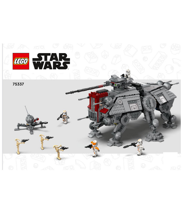 LEGO - AT-TE Walker-Instructieboek - | N