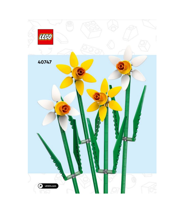 LEGO - Narcissen-Instructieboek - | N