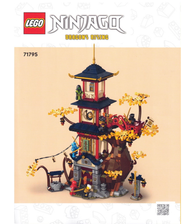 LEGO - Tempel van de drakenenergie­kernen-Instructieboek - | N