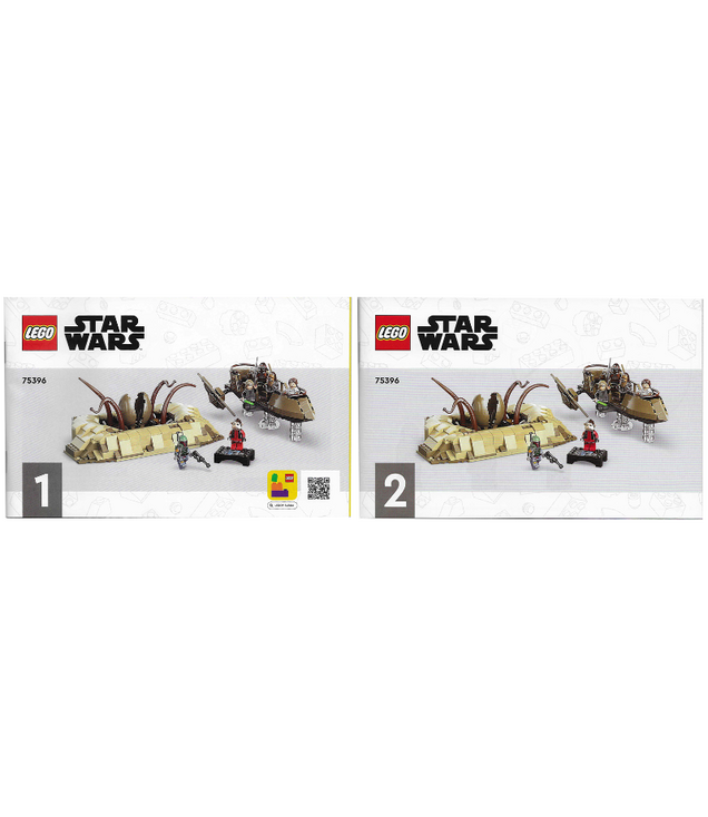 LEGO - Woestijnskiff & Sarlacc-put-Instructieboek - | N
