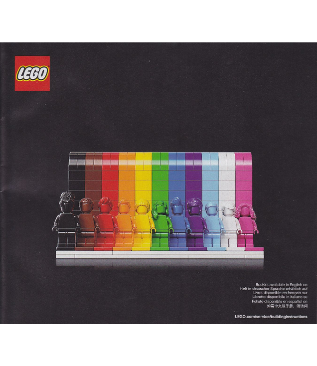 LEGO - Iedereen is geweldig-Instructieboek - | N