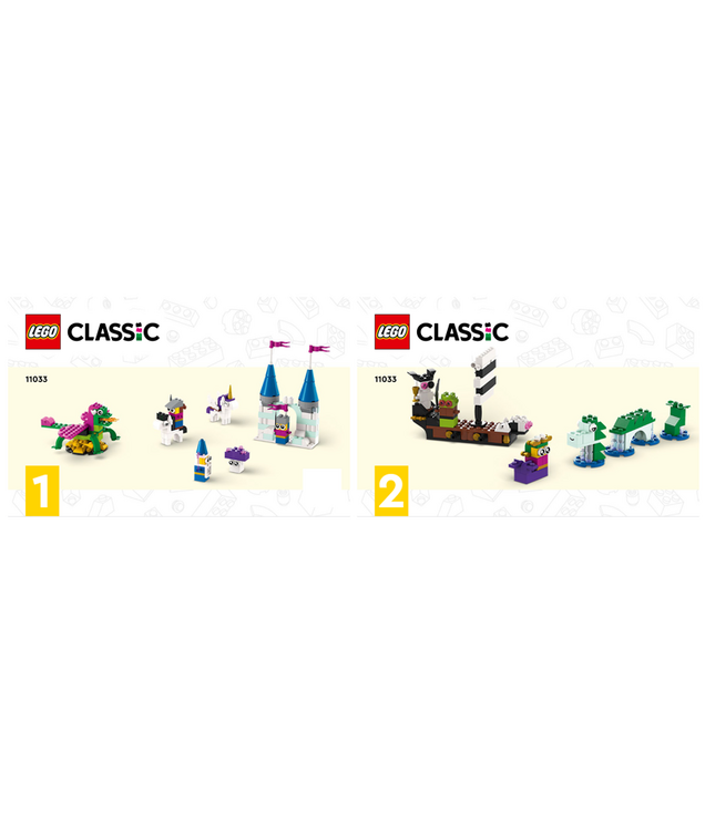 LEGO - Creatief fantasieuniversum-Instructieboek - | N
