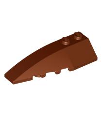 LEGO - Wig 6 x 2 links - Reddish Brown | N - Thumbnail