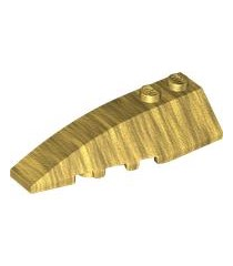 LEGO - Wig 6 x 2 links - Pearl Gold | N - Thumbnail
