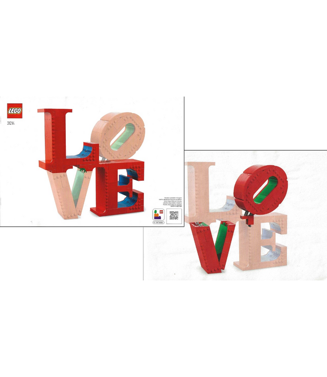 LEGO - LOVE-Instructieboek - | N