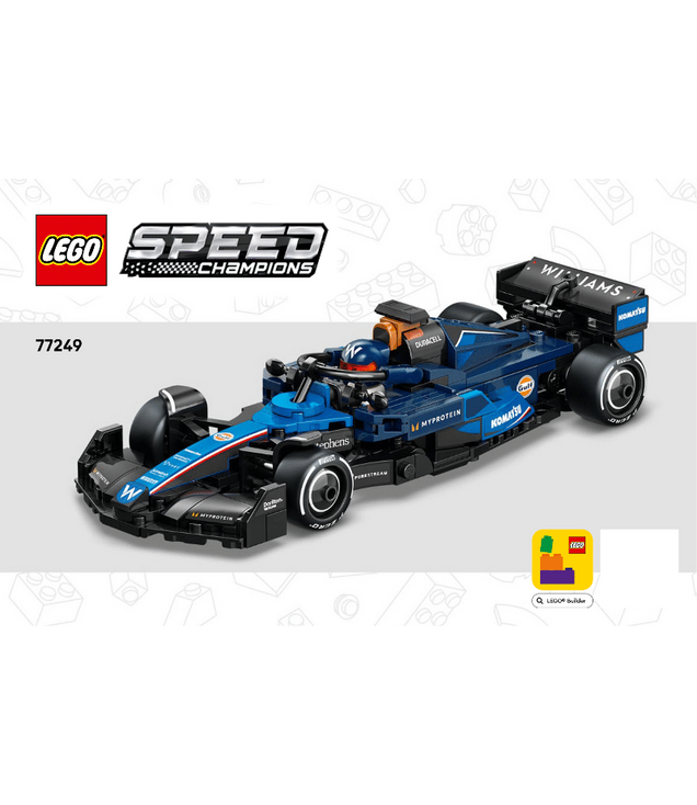 LEGO - Williams Racing FW46-Instructieboek - | N
