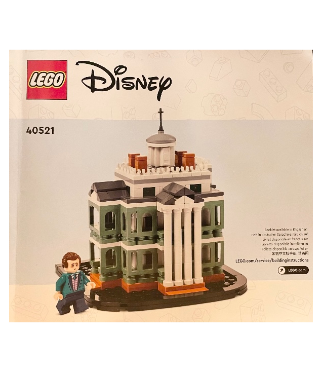 LEGO - Mini Disney Spookhuis-Instructieboek - | N