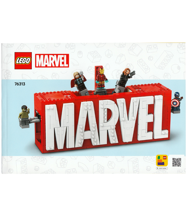 LEGO - MARVEL-logo-Instructieboek - | N
