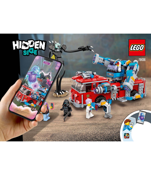 LEGO - Phantom-brandweerwagen 3000-Instructieboek - | N