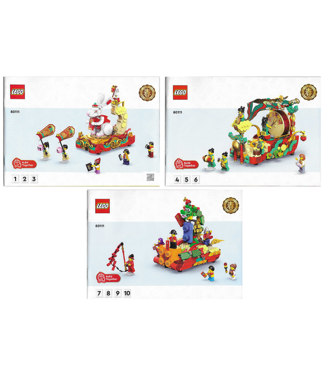 LEGO - Lunaarnieuwjaarparade-Instructieboek - | N
