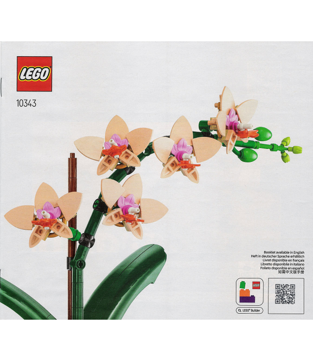 LEGO - Mini-orchidee-Instructieboek - | N