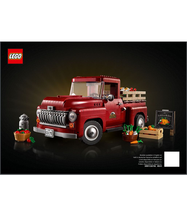 LEGO - Pick-uptruck-Instructieboek - | N
