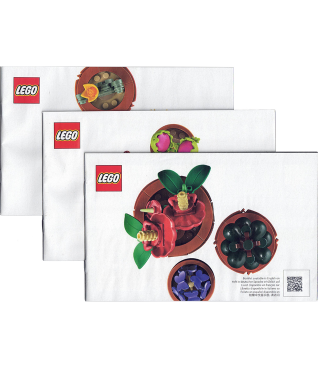 LEGO - Mini­planten-Instructieboek - | N