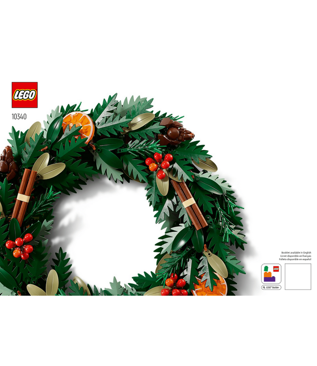 LEGO - Kerstkrans-Instructieboek - | N