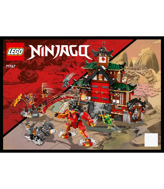 LEGO - Ninja-dojotempel-Instructieboek - | N