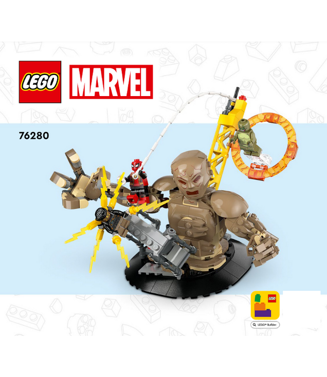 LEGO - Spider-Man vs. Sandman: Eindgevecht-Instructieboek - | N