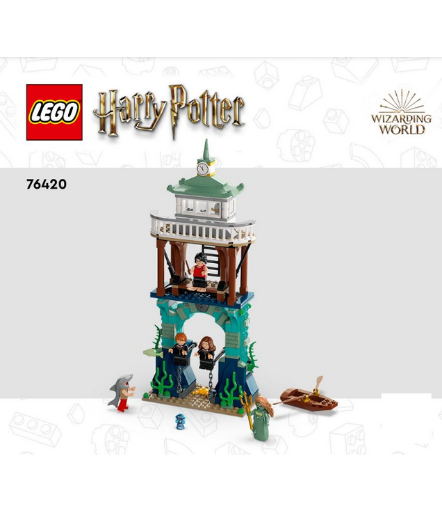 LEGO - Toverschool Toernooi: Het Zwarte Meer-Instructieboek - | N