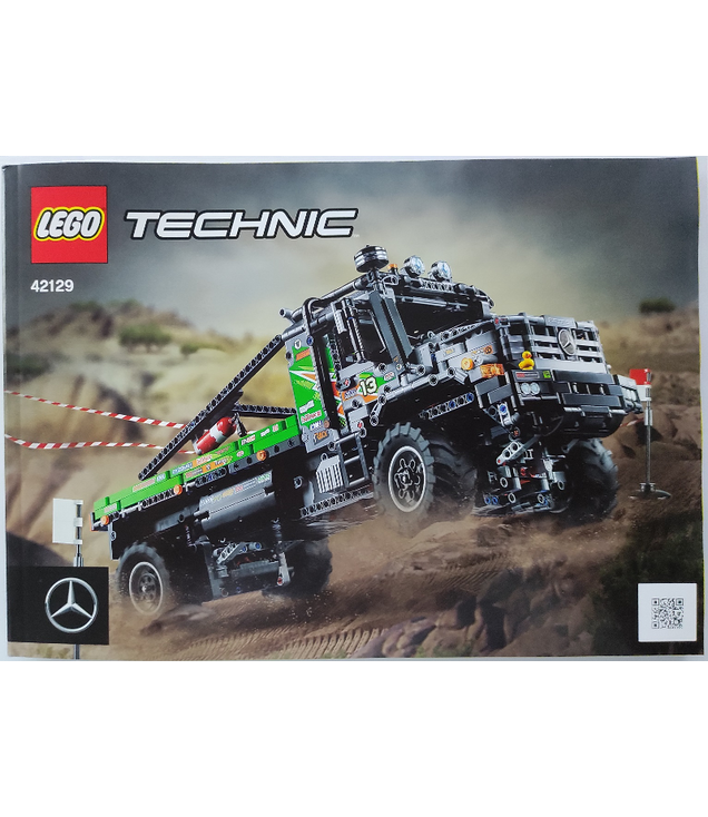 LEGO - 4x4 Mercedes-Benz Zetros testtruck-Instructieboek - | N