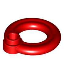 LEGO - Minifiguur-accessoire, reddingsboei - Red | N - Thumbnail