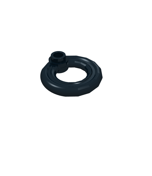 LEGO - Minifiguur-accessoire, reddingsboei - Black | N